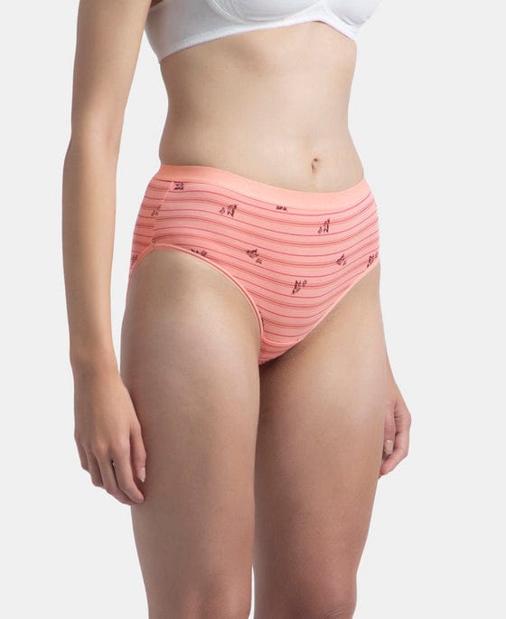 Jockey 3006 Women's Cotton Stretch Full Brief Panty – Soft Full Coverage Everyday Innerwear